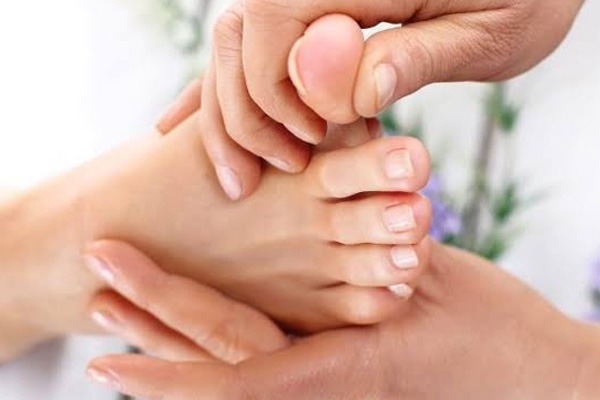 Foot Reflexology, sole for well-being
